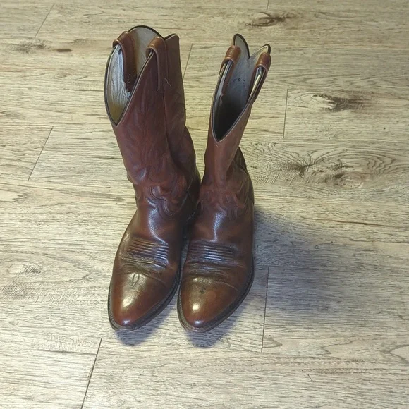 Dan post cowboy boots size 9d - Picture 4 of 6